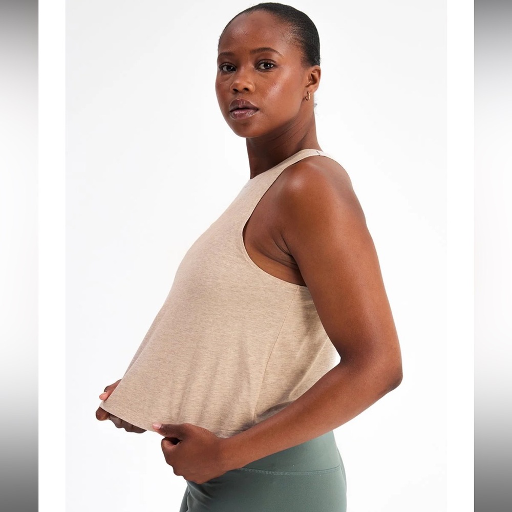 Girlfriend Collective Dune Cupro High Neck Tank